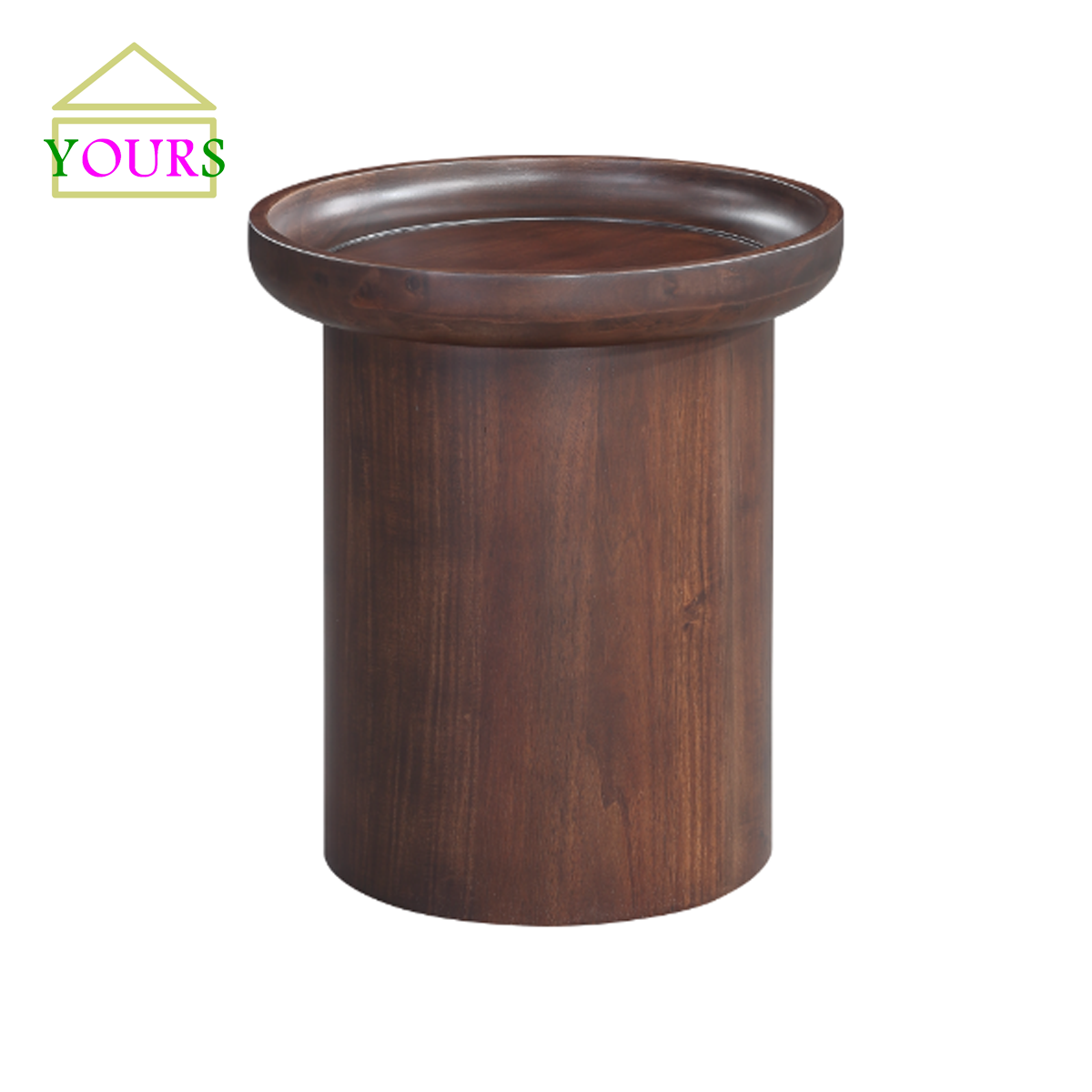 Trụ decor đa năng DRUM END TABLE- WHISKEY